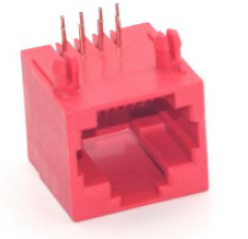 RJ45-9603 1X1 全塑 壹體式