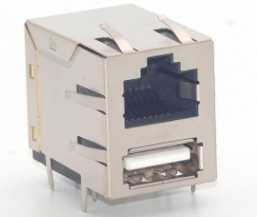 RJ45-8205 全包 無燈 單層USB2.0