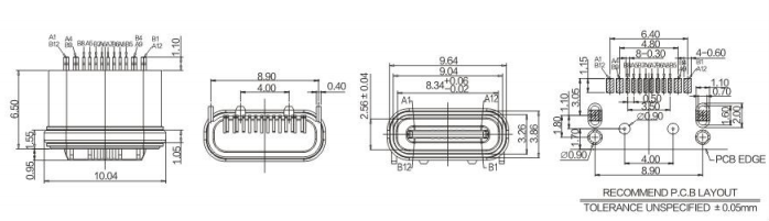 TYPE-C-16-009/010/011/012