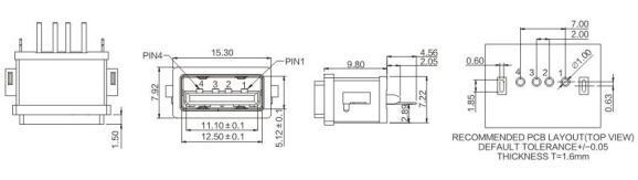 USB-AF2.0-04-001/002