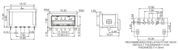 USB-AF2.0-04-001/002