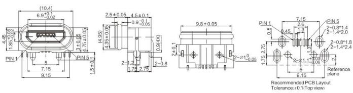 防水Micro 5p-05-001