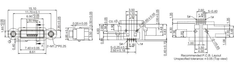 防水Micro 5p-05-004