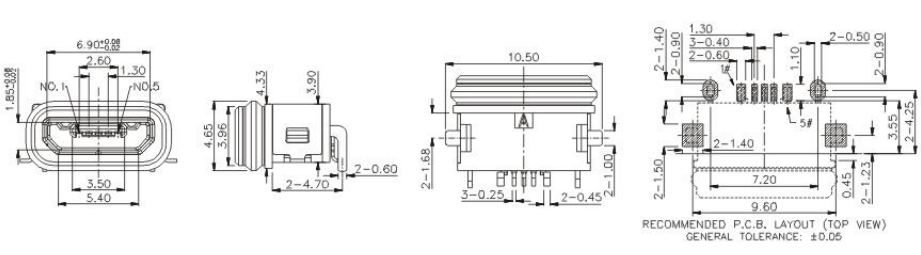防水Micro 5p-05-006/007