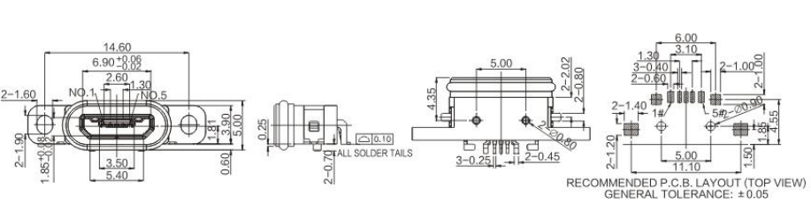 防水Micro 5p-05-010/011