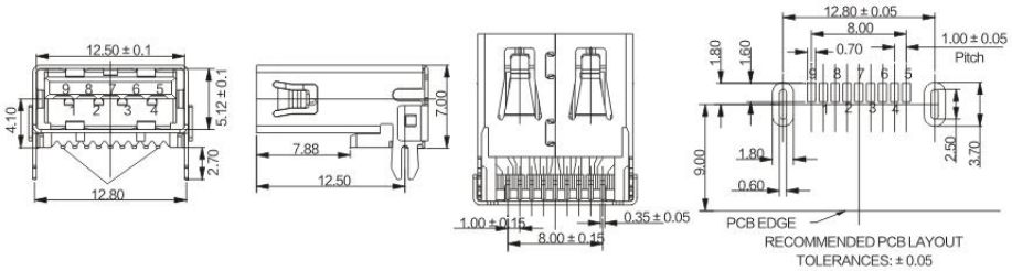 USB 3.0 AF BUBF-09-002